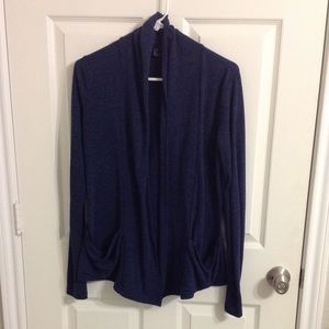 Navy blue cardigan